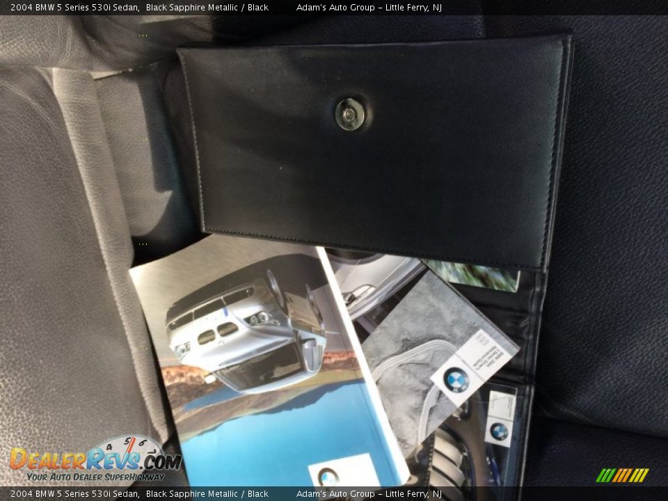 2004 BMW 5 Series 530i Sedan Black Sapphire Metallic / Black Photo #36
