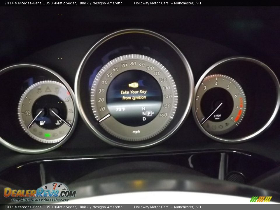 2014 Mercedes-Benz E 350 4Matic Sedan Gauges Photo #9