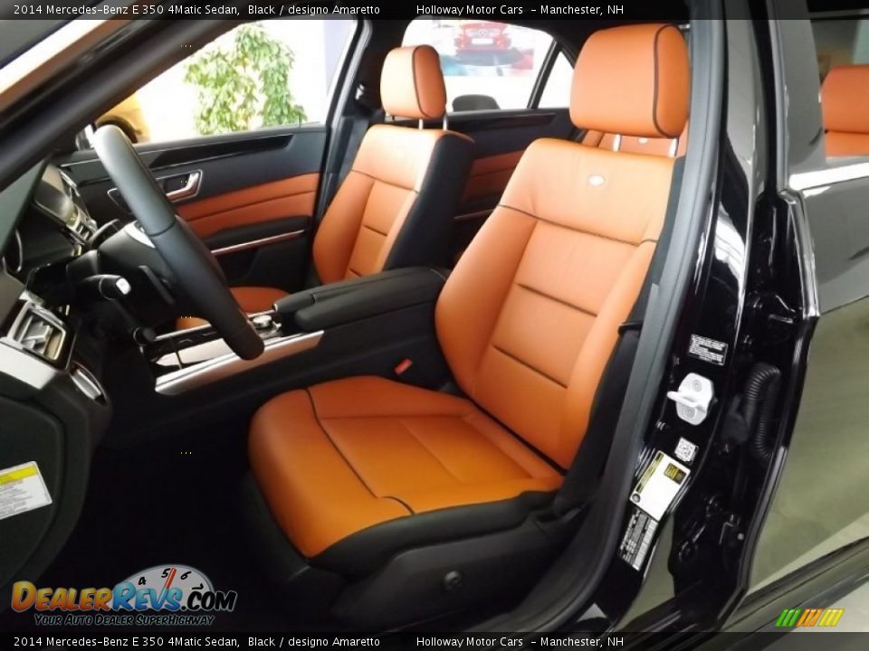 designo Amaretto Interior - 2014 Mercedes-Benz E 350 4Matic Sedan Photo #10