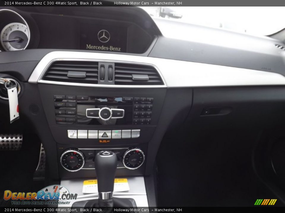 2014 Mercedes-Benz C 300 4Matic Sport Black / Black Photo #9