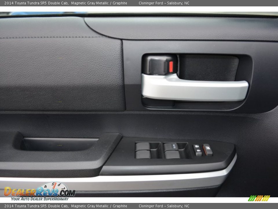2014 Toyota Tundra SR5 Double Cab Magnetic Gray Metallic / Graphite Photo #5
