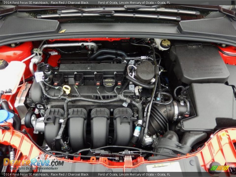 2014 Ford Focus SE Hatchback 2.0 Liter GDI DOHC 16-Valve Ti-VCT Flex-Fuel 4 Cylinder Engine Photo #12
