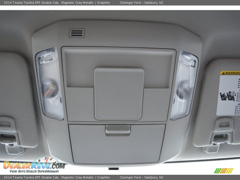 2014 Toyota Tundra SR5 Double Cab Magnetic Gray Metallic / Graphite Photo #22