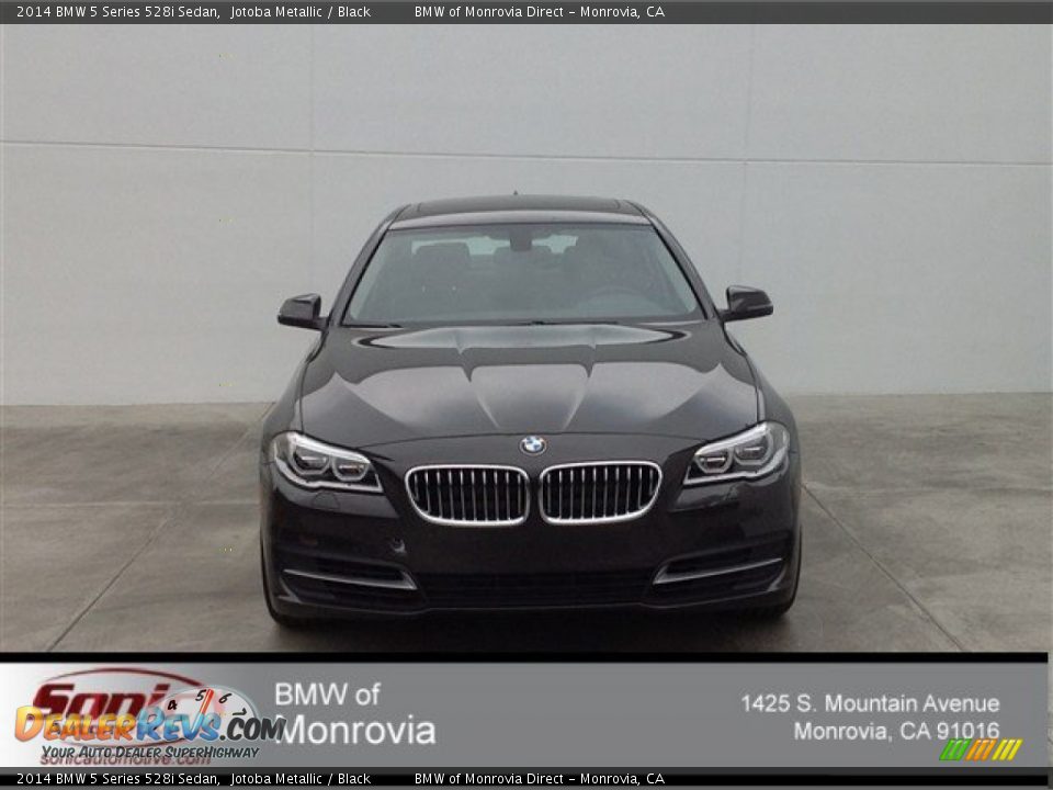 2014 BMW 5 Series 528i Sedan Jotoba Metallic / Black Photo #1