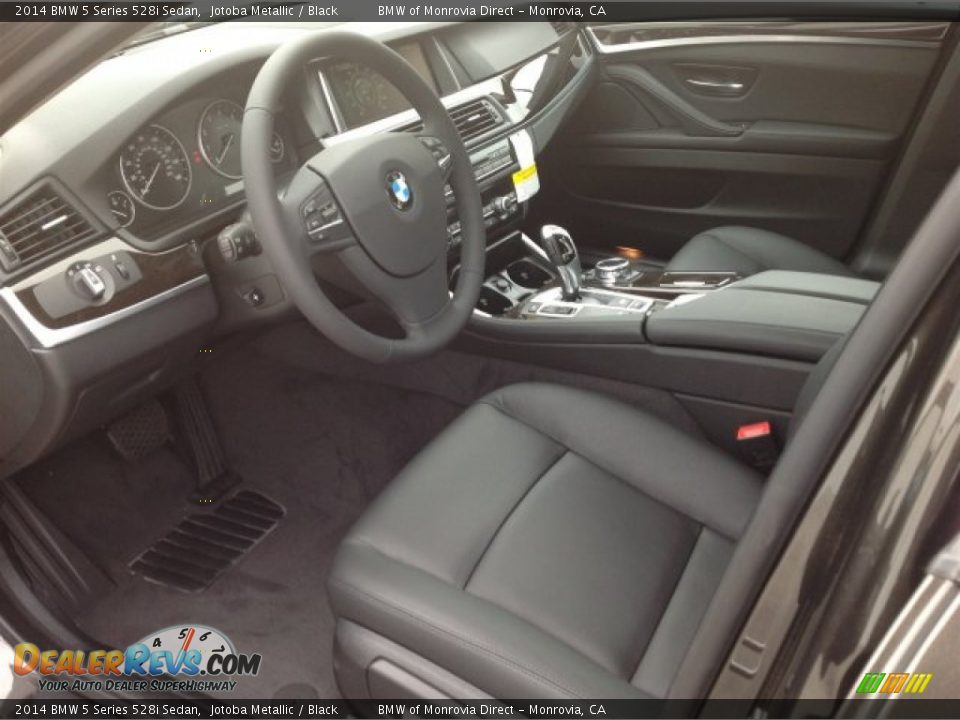 2014 BMW 5 Series 528i Sedan Jotoba Metallic / Black Photo #5