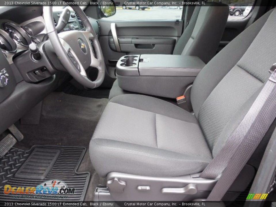 2013 Chevrolet Silverado 1500 LT Extended Cab Black / Ebony Photo #4