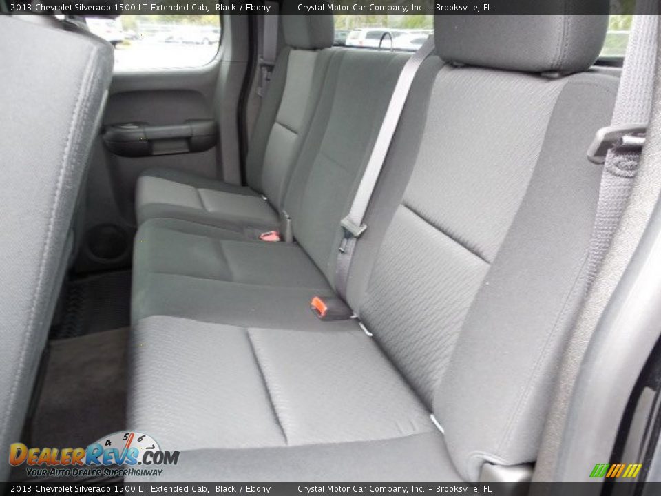 2013 Chevrolet Silverado 1500 LT Extended Cab Black / Ebony Photo #5