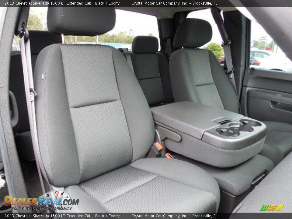 2013 Chevrolet Silverado 1500 LT Extended Cab Black / Ebony Photo #12