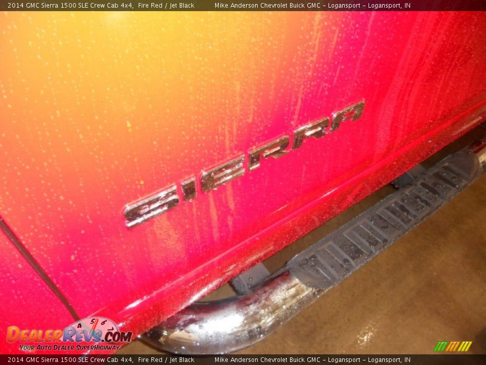 2014 GMC Sierra 1500 SLE Crew Cab 4x4 Fire Red / Jet Black Photo #4