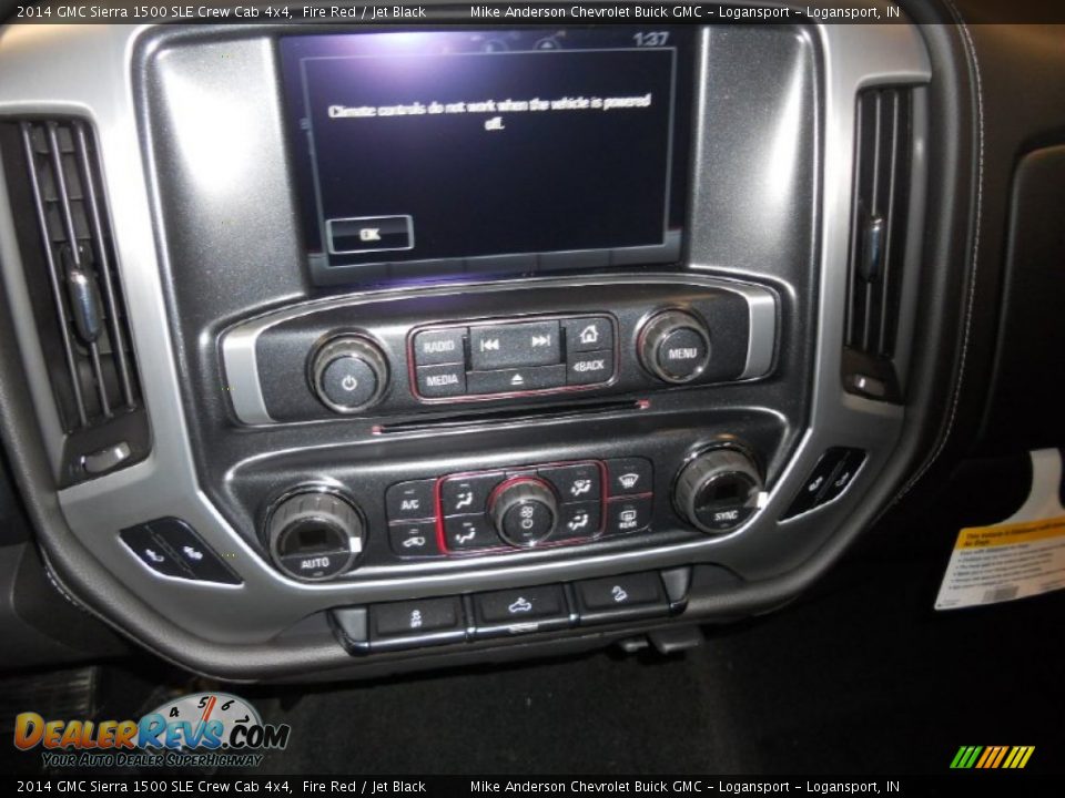 2014 GMC Sierra 1500 SLE Crew Cab 4x4 Fire Red / Jet Black Photo #8