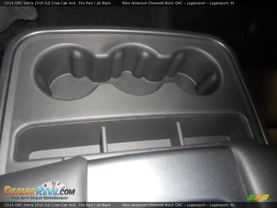 2014 GMC Sierra 1500 SLE Crew Cab 4x4 Fire Red / Jet Black Photo #9