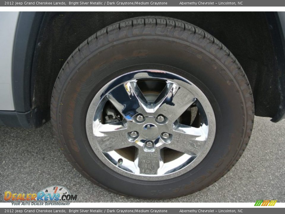 2012 Jeep Grand Cherokee Laredo Bright Silver Metallic / Dark Graystone/Medium Graystone Photo #26