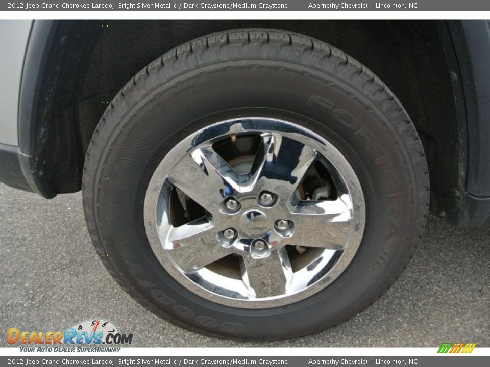 2012 Jeep Grand Cherokee Laredo Bright Silver Metallic / Dark Graystone/Medium Graystone Photo #27