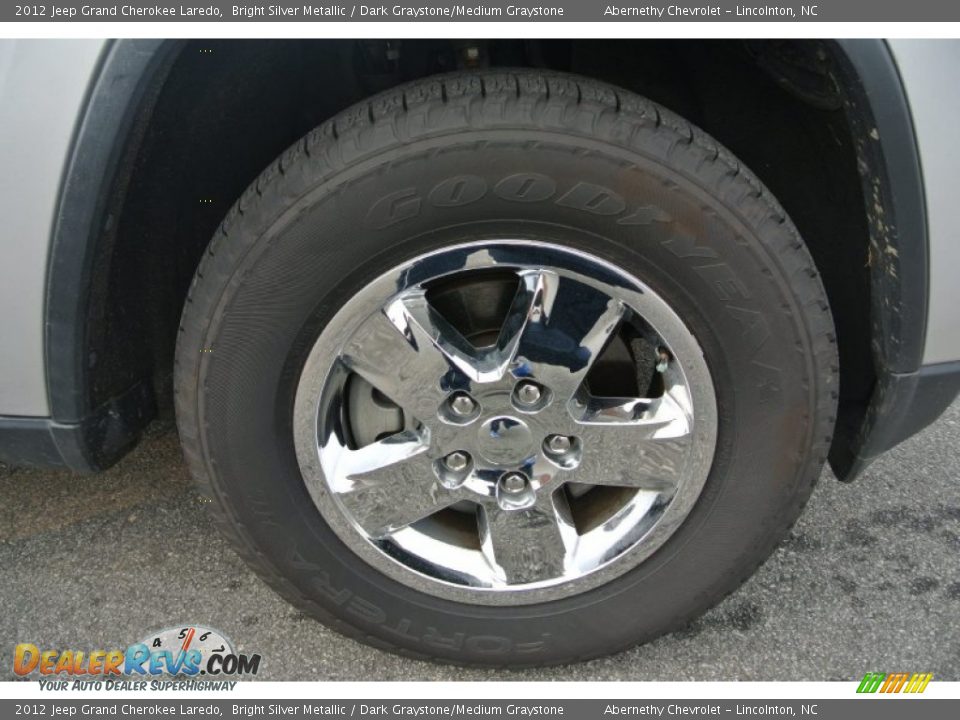 2012 Jeep Grand Cherokee Laredo Bright Silver Metallic / Dark Graystone/Medium Graystone Photo #28