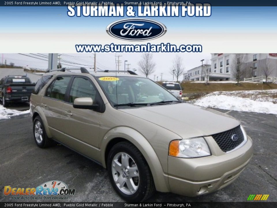 2005 Ford Freestyle Limited AWD Pueblo Gold Metallic / Pebble Photo #1
