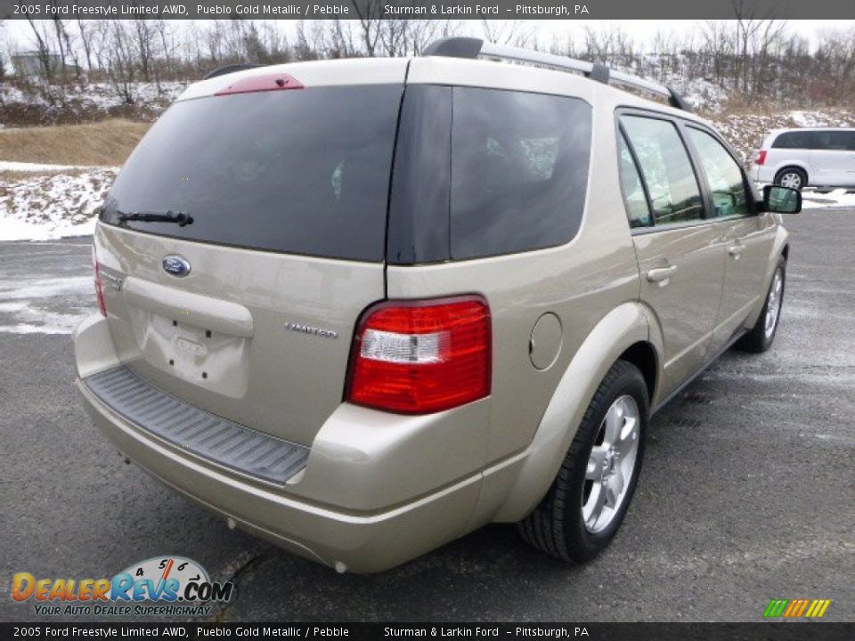 2005 Ford Freestyle Limited AWD Pueblo Gold Metallic / Pebble Photo #2