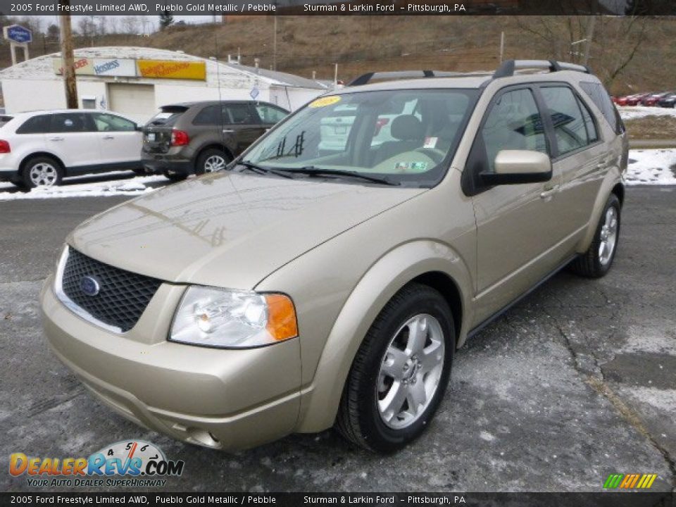 2005 Ford Freestyle Limited AWD Pueblo Gold Metallic / Pebble Photo #5