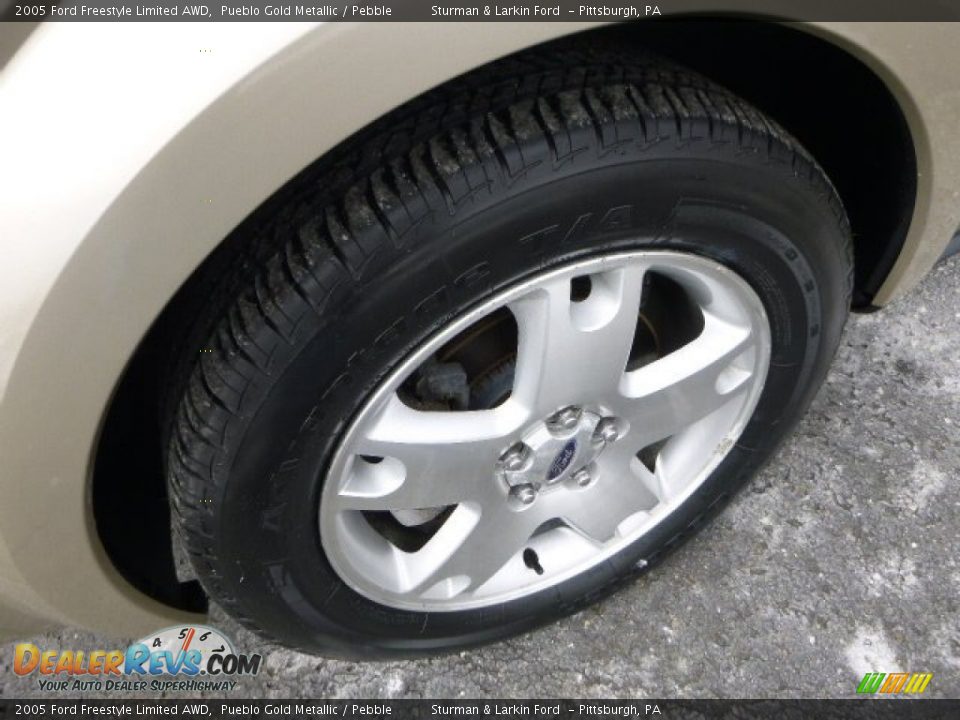 2005 Ford Freestyle Limited AWD Pueblo Gold Metallic / Pebble Photo #7
