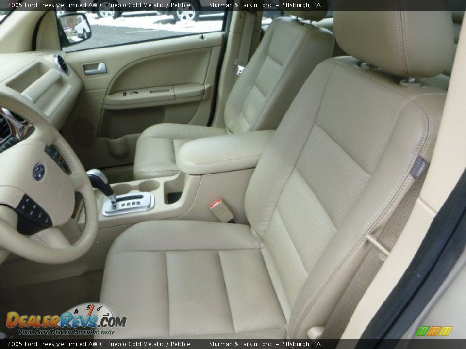 2005 Ford Freestyle Limited AWD Pueblo Gold Metallic / Pebble Photo #8