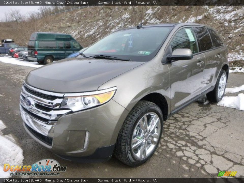 Front 3/4 View of 2014 Ford Edge SEL AWD Photo #5