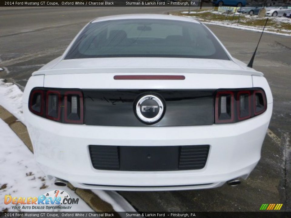 2014 Ford Mustang GT Coupe Oxford White / Charcoal Black Photo #3