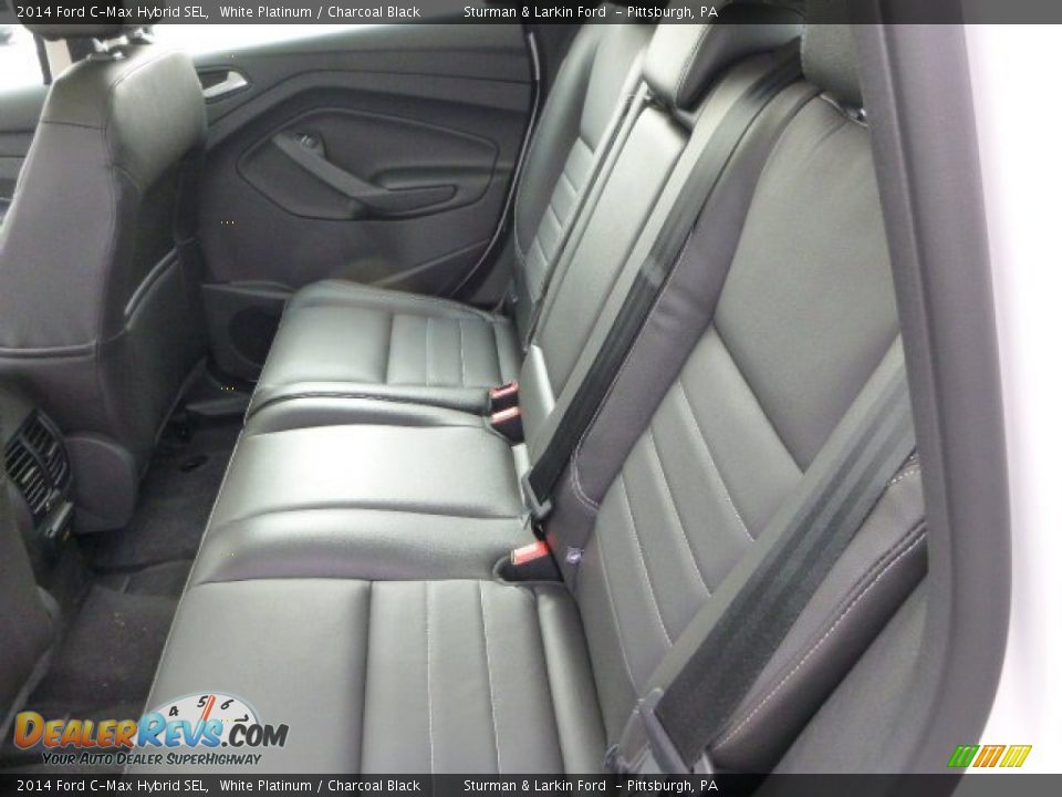 2014 Ford C-Max Hybrid SEL White Platinum / Charcoal Black Photo #9