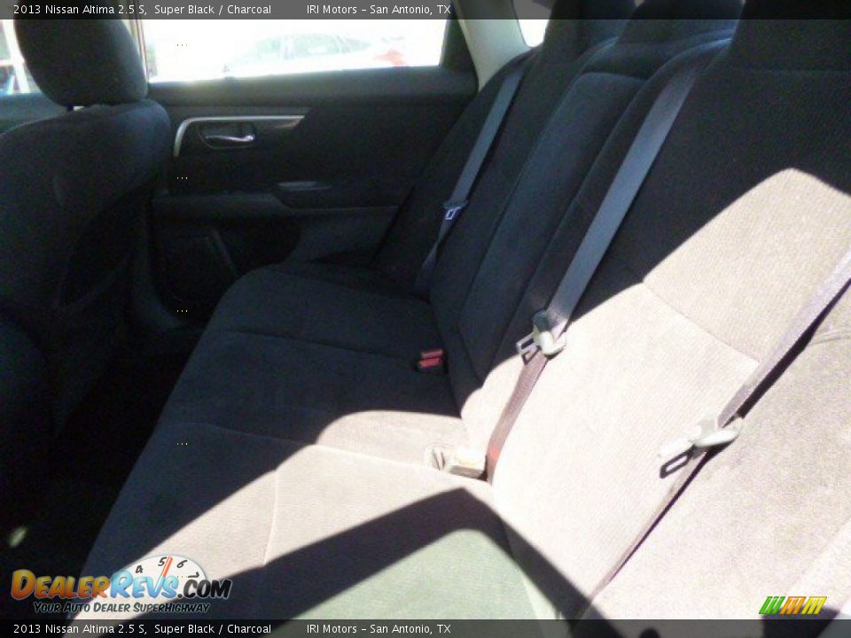 2013 Nissan Altima 2.5 S Super Black / Charcoal Photo #11
