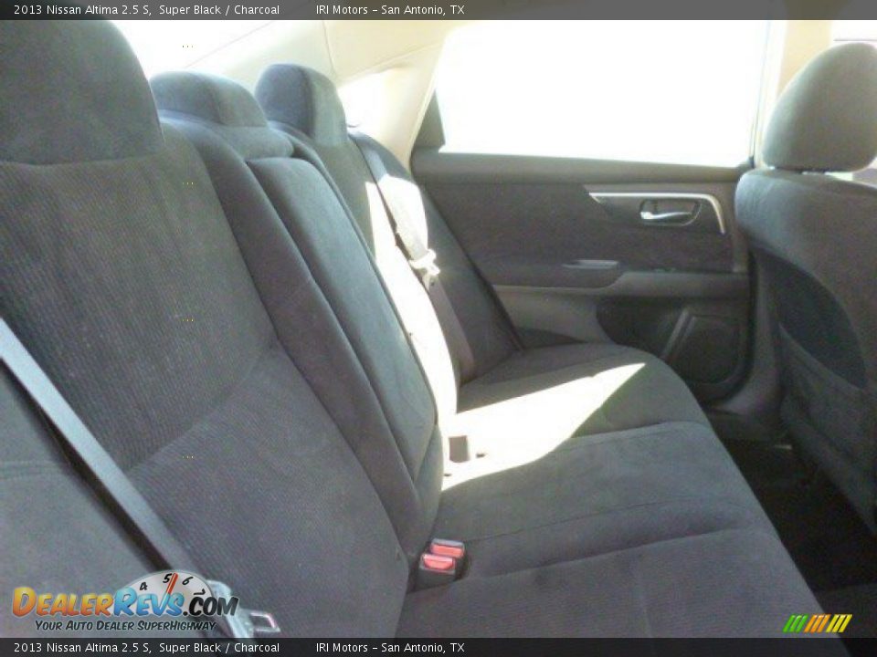 2013 Nissan Altima 2.5 S Super Black / Charcoal Photo #12