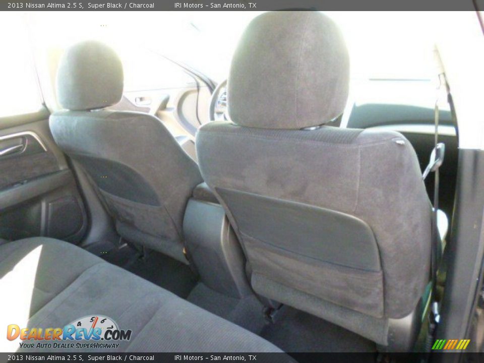 2013 Nissan Altima 2.5 S Super Black / Charcoal Photo #13