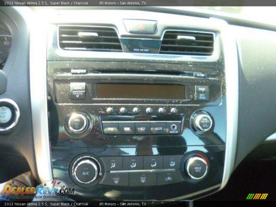 2013 Nissan Altima 2.5 S Super Black / Charcoal Photo #18