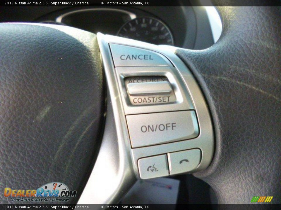 2013 Nissan Altima 2.5 S Super Black / Charcoal Photo #20