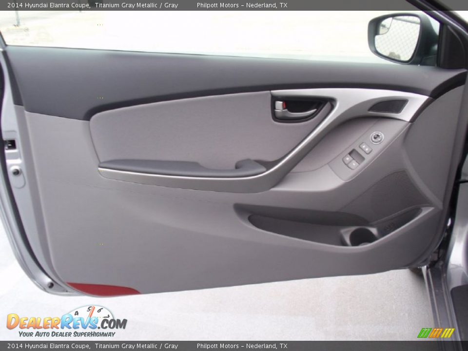 Door Panel of 2014 Hyundai Elantra Coupe  Photo #21