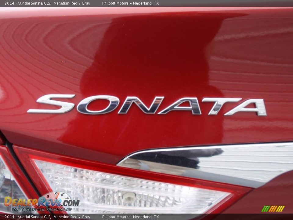 2014 Hyundai Sonata GLS Venetian Red / Gray Photo #13