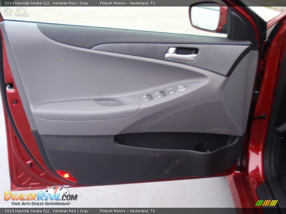 2014 Hyundai Sonata GLS Venetian Red / Gray Photo #21