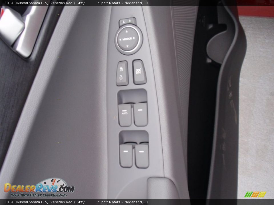 2014 Hyundai Sonata GLS Venetian Red / Gray Photo #22