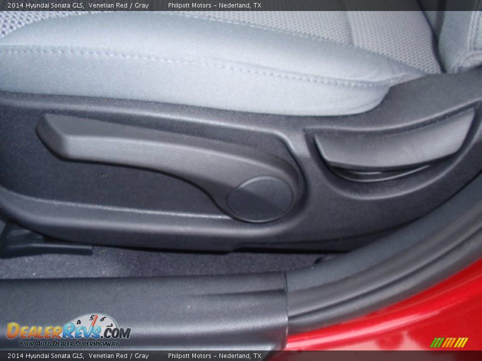 2014 Hyundai Sonata GLS Venetian Red / Gray Photo #25
