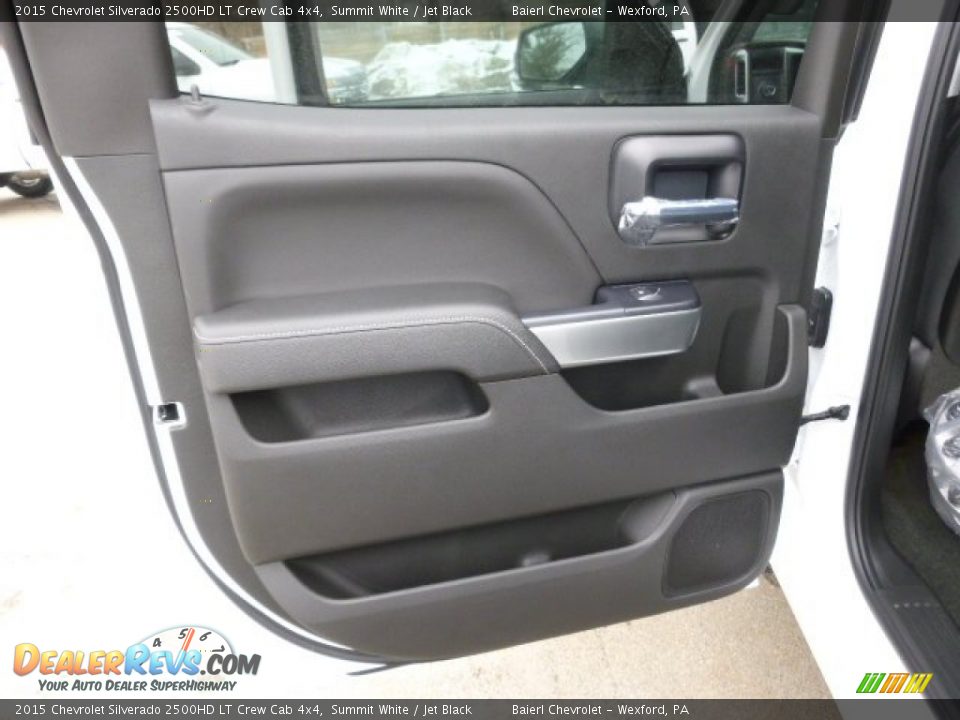 Door Panel of 2015 Chevrolet Silverado 2500HD LT Crew Cab 4x4 Photo #13
