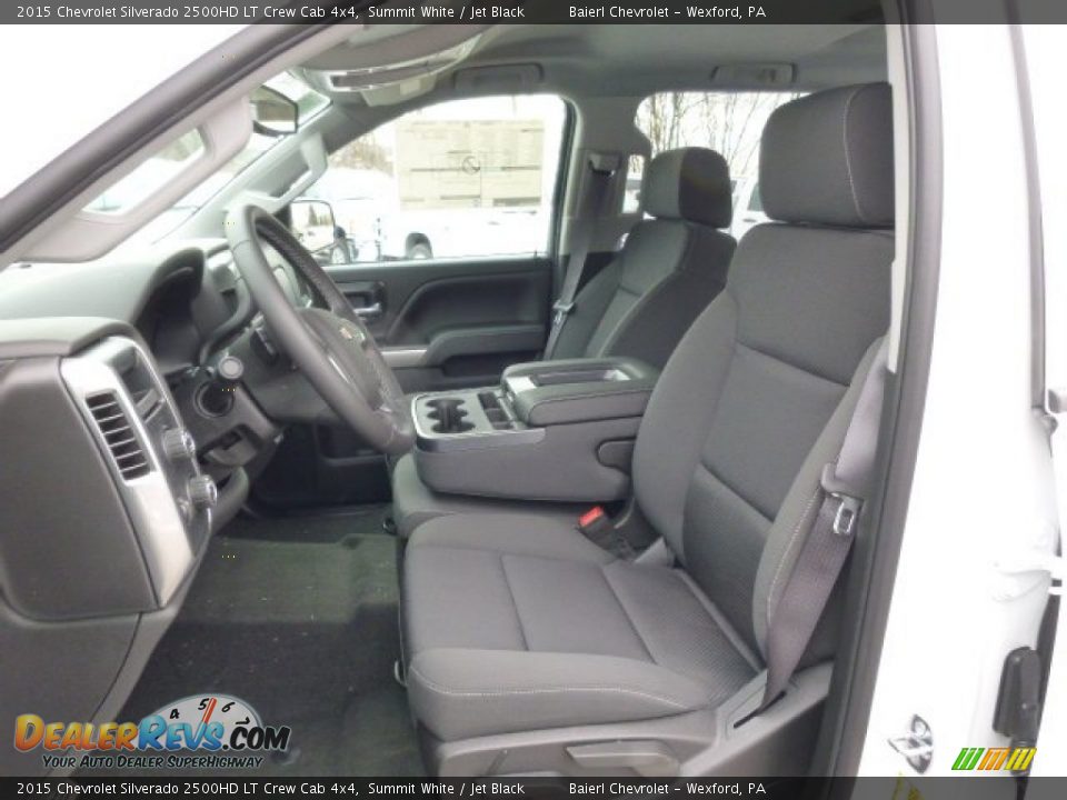 2015 Chevrolet Silverado 2500HD LT Crew Cab 4x4 Summit White / Jet Black Photo #10