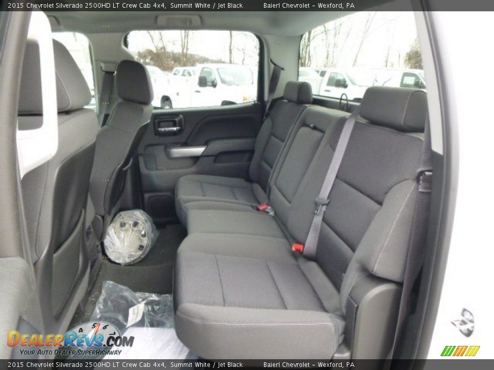 2015 Chevrolet Silverado 2500HD LT Crew Cab 4x4 Summit White / Jet Black Photo #12