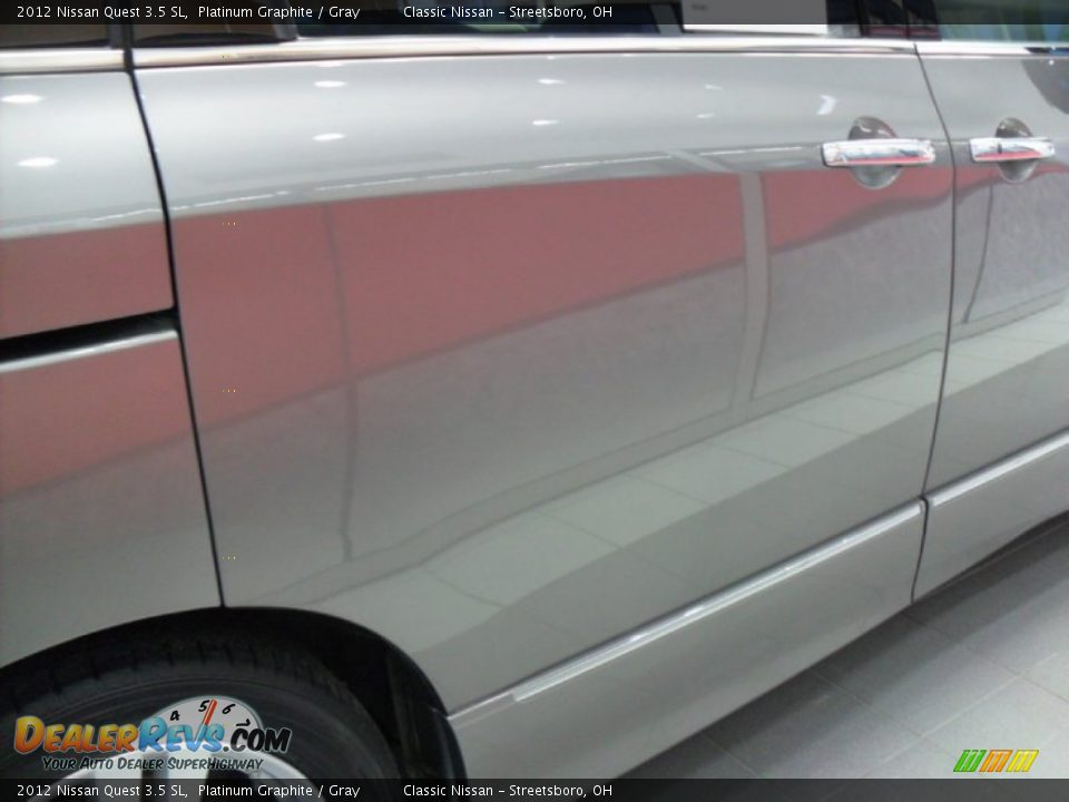 2012 Nissan Quest 3.5 SL Platinum Graphite / Gray Photo #5