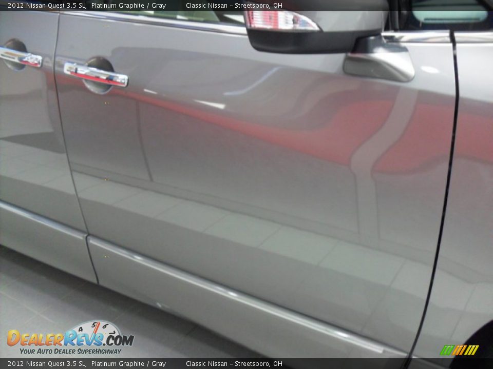 2012 Nissan Quest 3.5 SL Platinum Graphite / Gray Photo #6