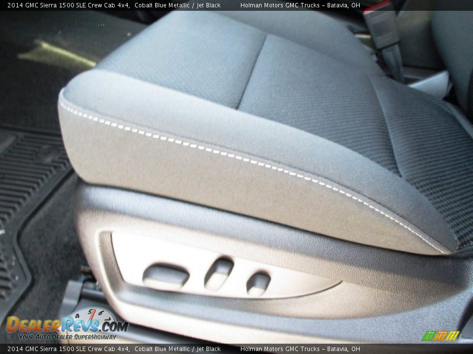 2014 GMC Sierra 1500 SLE Crew Cab 4x4 Cobalt Blue Metallic / Jet Black Photo #8
