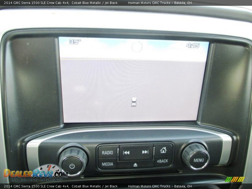 2014 GMC Sierra 1500 SLE Crew Cab 4x4 Cobalt Blue Metallic / Jet Black Photo #12