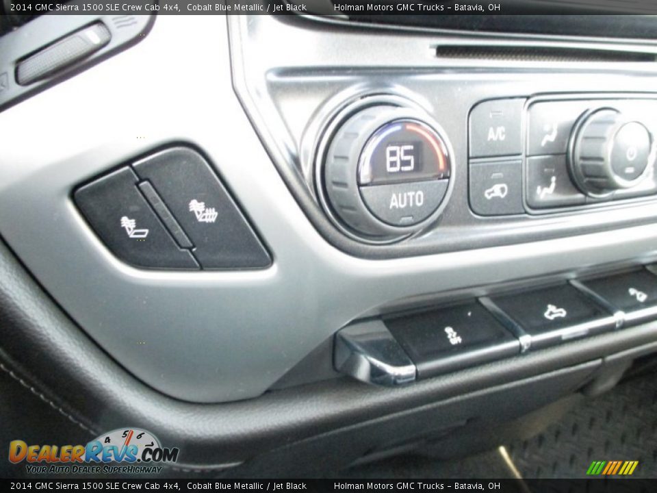 2014 GMC Sierra 1500 SLE Crew Cab 4x4 Cobalt Blue Metallic / Jet Black Photo #14