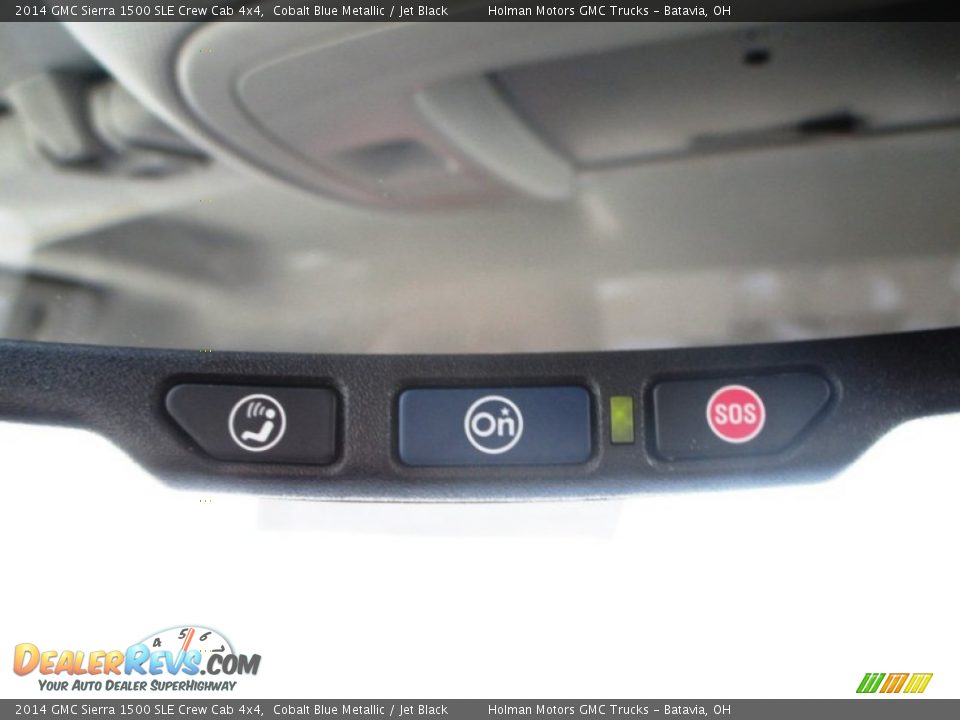 2014 GMC Sierra 1500 SLE Crew Cab 4x4 Cobalt Blue Metallic / Jet Black Photo #23