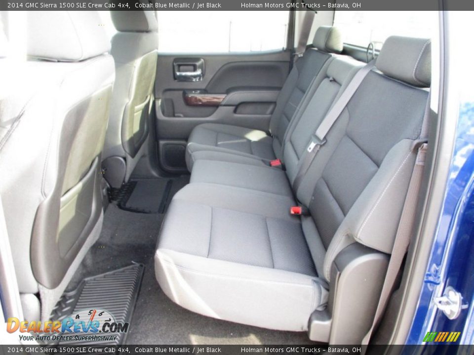 2014 GMC Sierra 1500 SLE Crew Cab 4x4 Cobalt Blue Metallic / Jet Black Photo #26