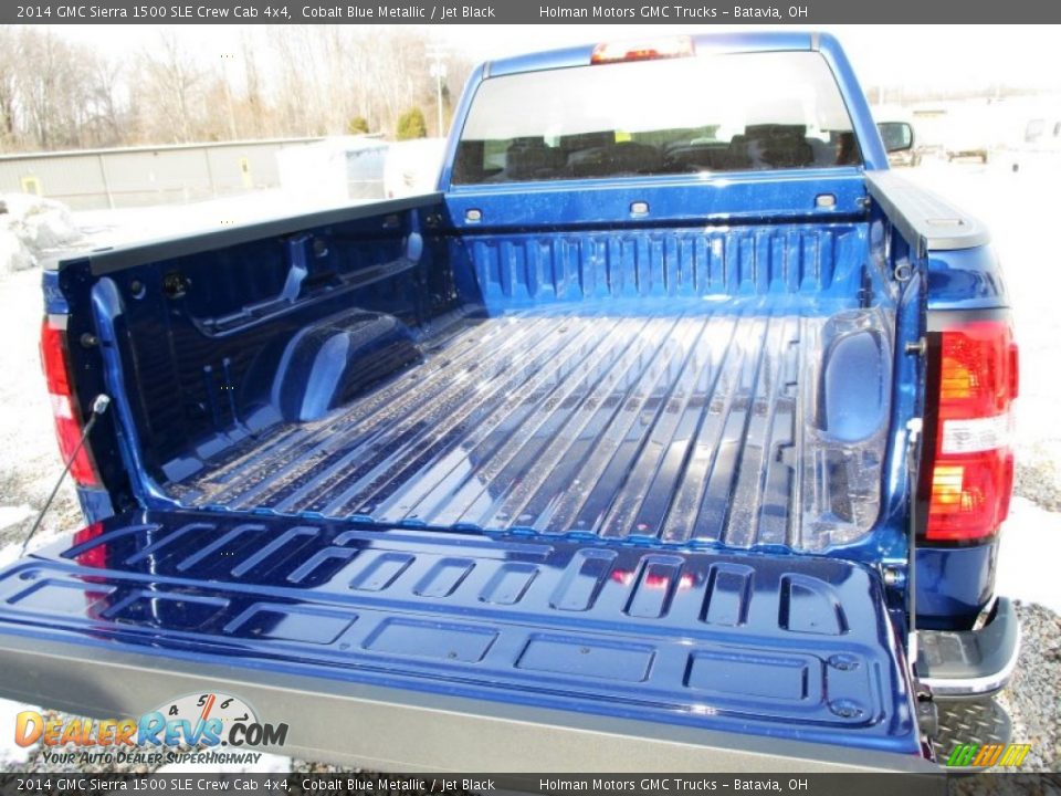 2014 GMC Sierra 1500 SLE Crew Cab 4x4 Cobalt Blue Metallic / Jet Black Photo #29