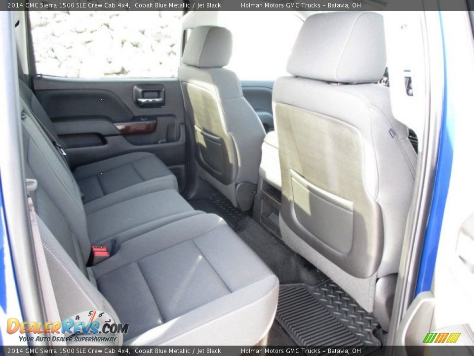 2014 GMC Sierra 1500 SLE Crew Cab 4x4 Cobalt Blue Metallic / Jet Black Photo #31