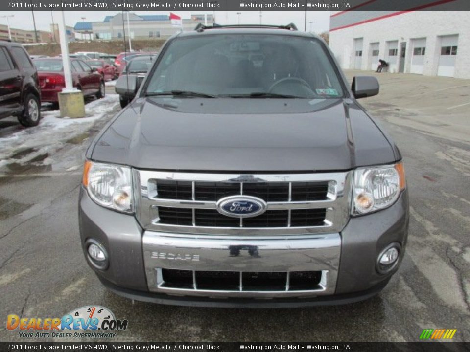 2011 Ford Escape Limited V6 4WD Sterling Grey Metallic / Charcoal Black Photo #4