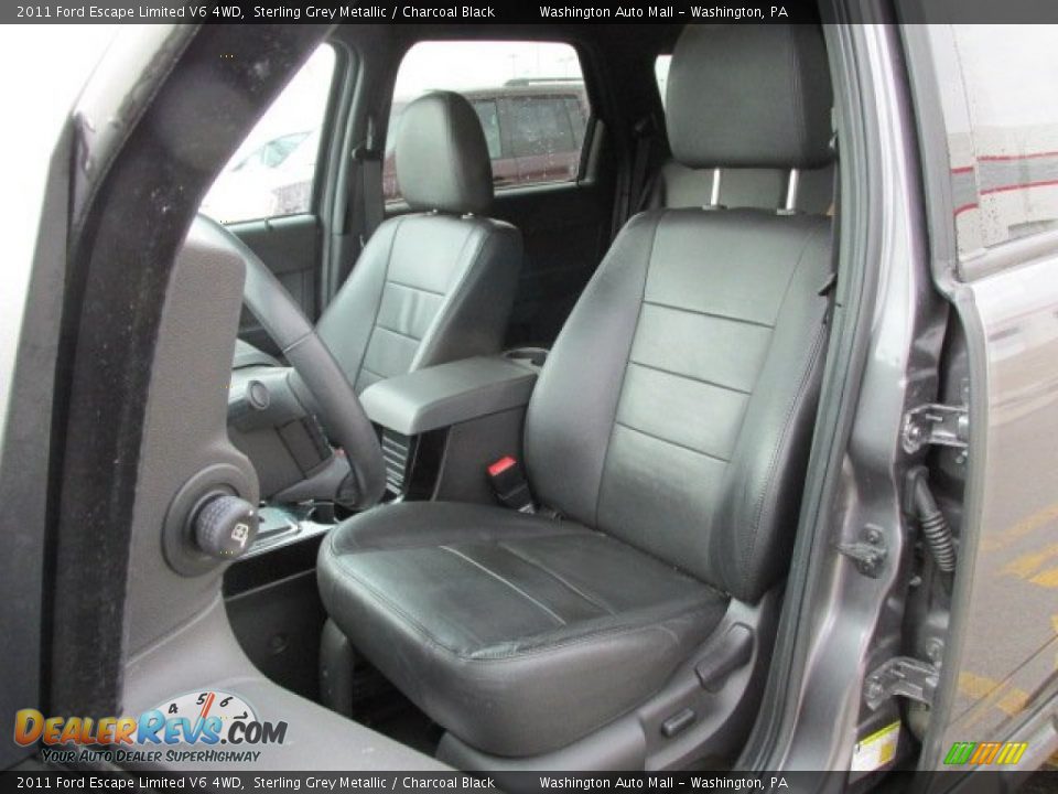 2011 Ford Escape Limited V6 4WD Sterling Grey Metallic / Charcoal Black Photo #11